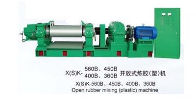  B型 >> X(S)K-560B、450B、400B、360B開放式煉膠（塑）機