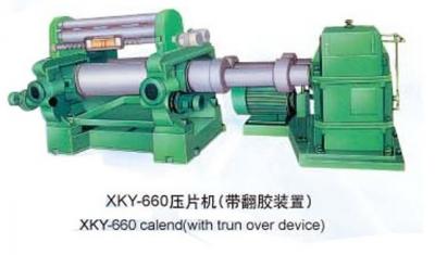  B型 >> XKY-660壓片機（帶翻膠裝置）